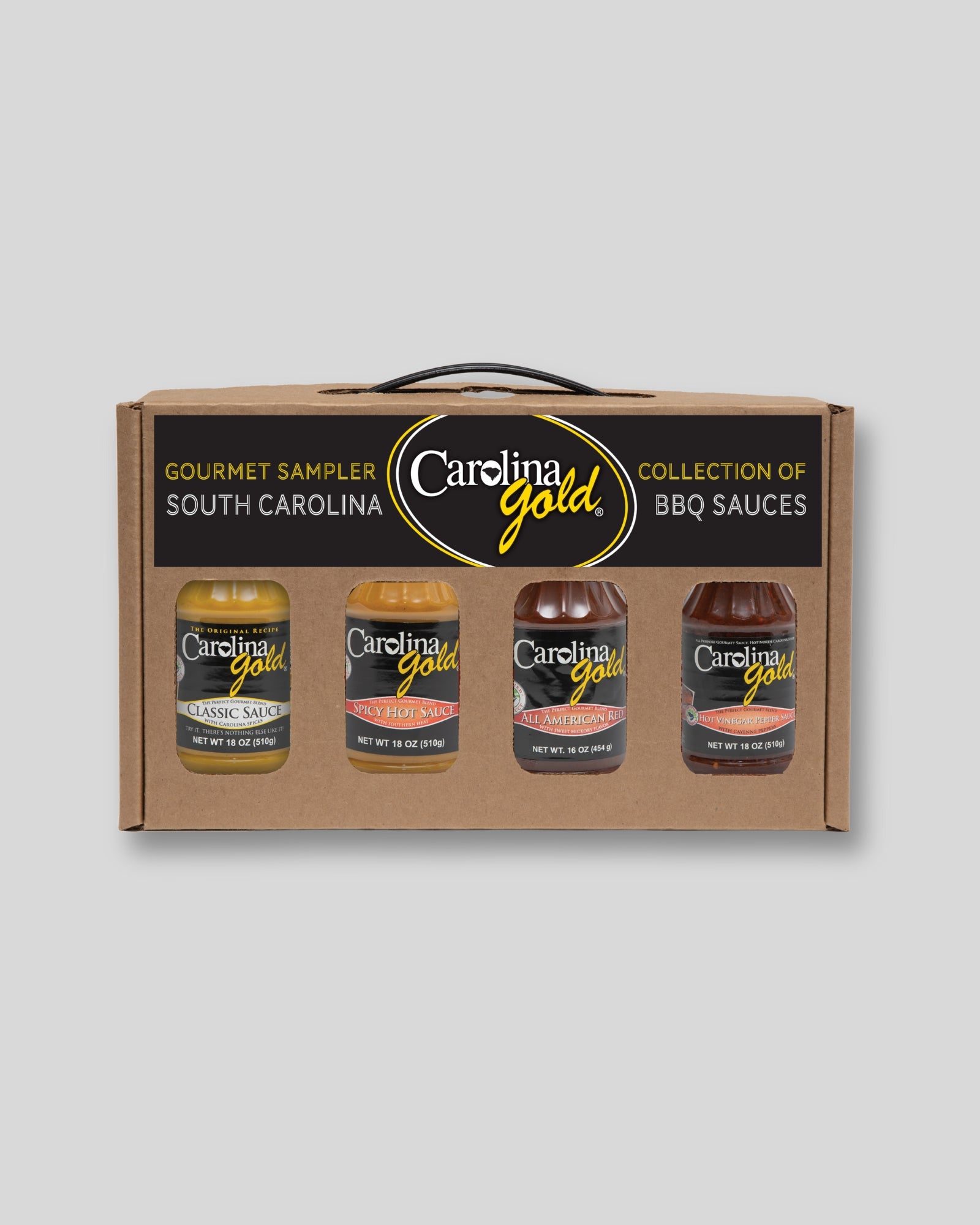 Carolina Sampler Carolina Gold Sauce Gift Sampler – Gourmet Carolina Gold